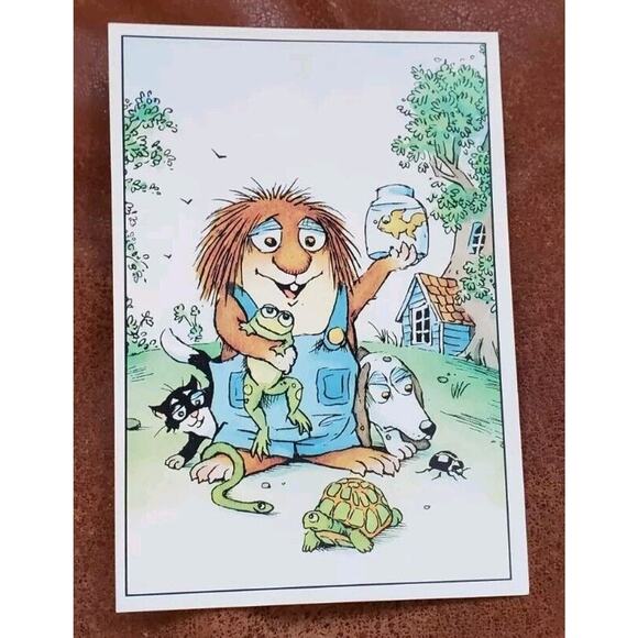 3 Little Critter Approximately 4 Inch X 6 Inch Post Cards Mercer Mayer USA - Picture 4 of 11